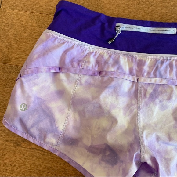 *SOLD* LULULEMON Run speed shorts purple size 4 - Picture 8 of 12